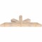 Ekena Millwork Saratoga Smooth Timber Gable Bracket, Douglas Fir, 72"W x 24"H x 5 1/2"D x 5 1/2"F, 8/12 Pitch GBW072X24X0606SAR00SDF - alternate 5